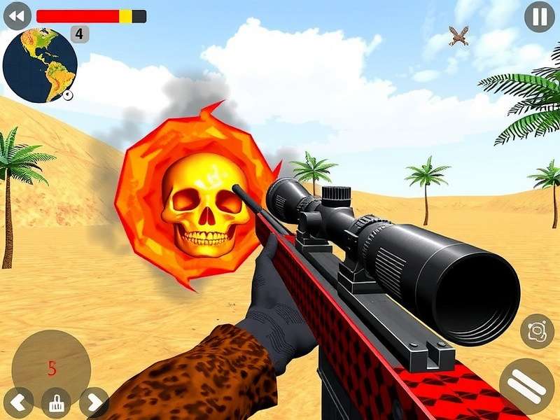 Sniper 3D हथियार