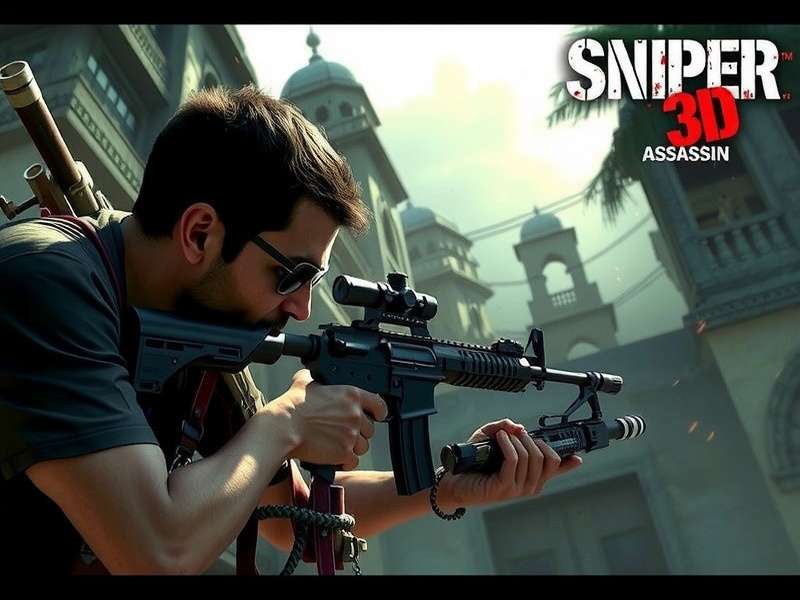Sniper 3D Assassin Theme गेमप्ले स्क्रीनशॉट