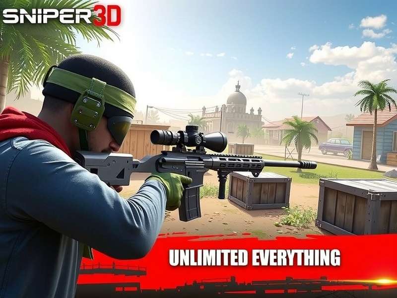 Sniper 3D Mod APK Gameplay Screenshot