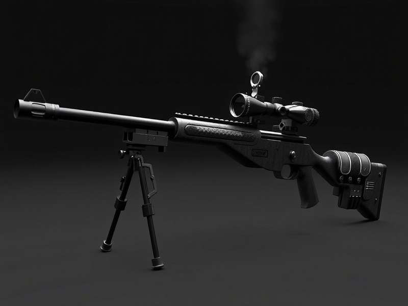 Sniper 3D हाई-रिज़ॉल्यूशन 3D मॉडल प्रदर्शन