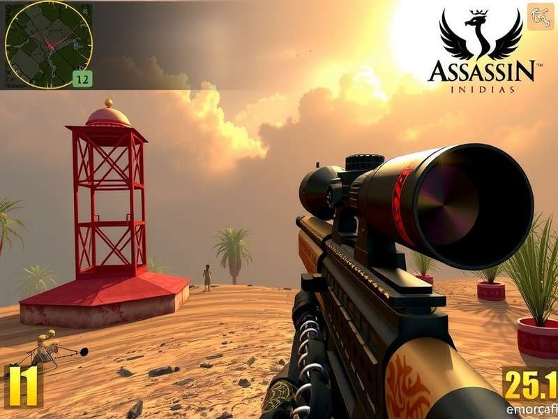 Sniper 3D Assassin Game Screenshot