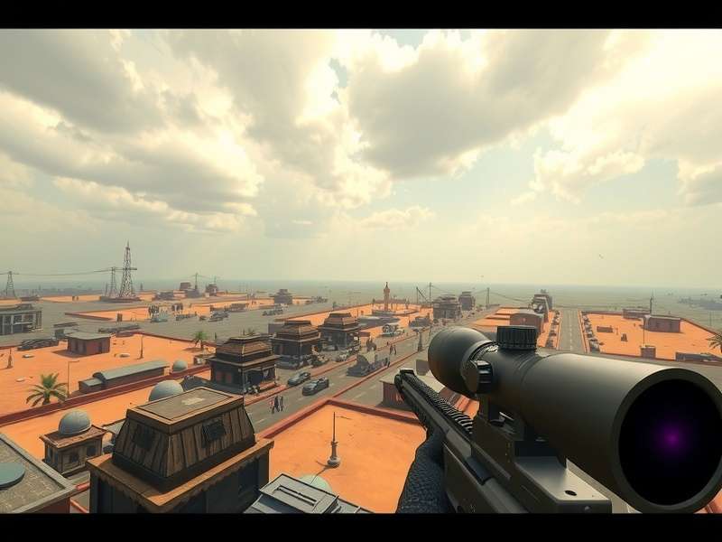 Sniper 3D Gameplay स्क्रीनशॉट - असलिसन मोड में एक्शन