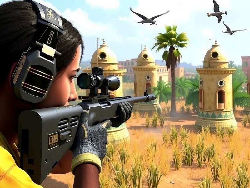 Sniper 3D गन शूटिंग गेम का गेमप्ले स्क्रीनशॉट