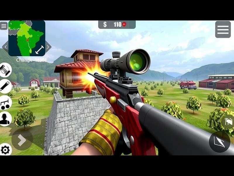 Sniper 3D Mod APK Gameplay Screenshot