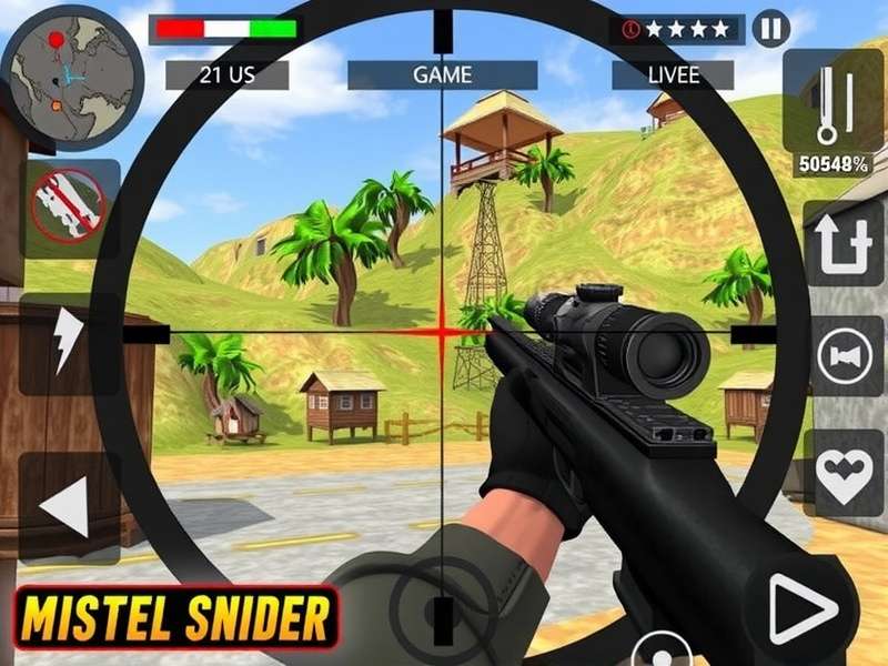Sniper 3D Mod APK गेमप्ले स्क्रीनशॉट
