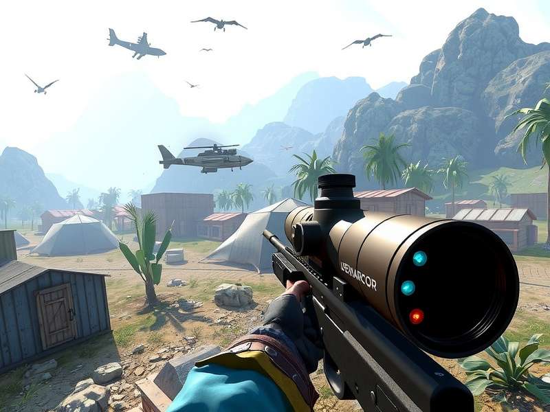 Sniper 3D Assassin गेमप्ले स्क्रीनशॉट