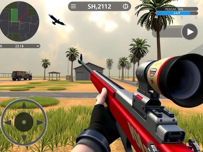 Sniper 3D Mod APKPure गेमप्ले स्क्रीनशॉट