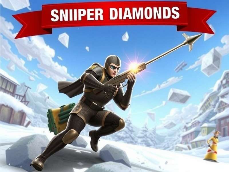 Sniper 3D gameplay with diamond cheats activated