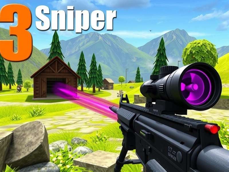Sniper 3D Game Music Studio Setup with Headphones and Digital Audio Workstation