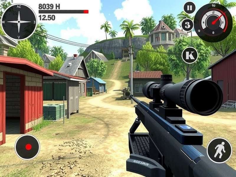 Collection of powerful sniper rifles in Sniper 3D game