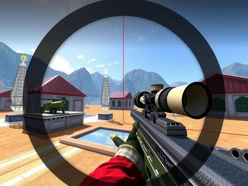 Sniper 3D Game Advanced Tactical Gameplay Screenshot