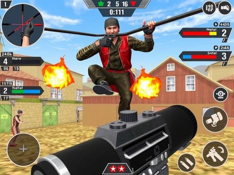 Sniper 3D Assassin Gameplay Screenshot