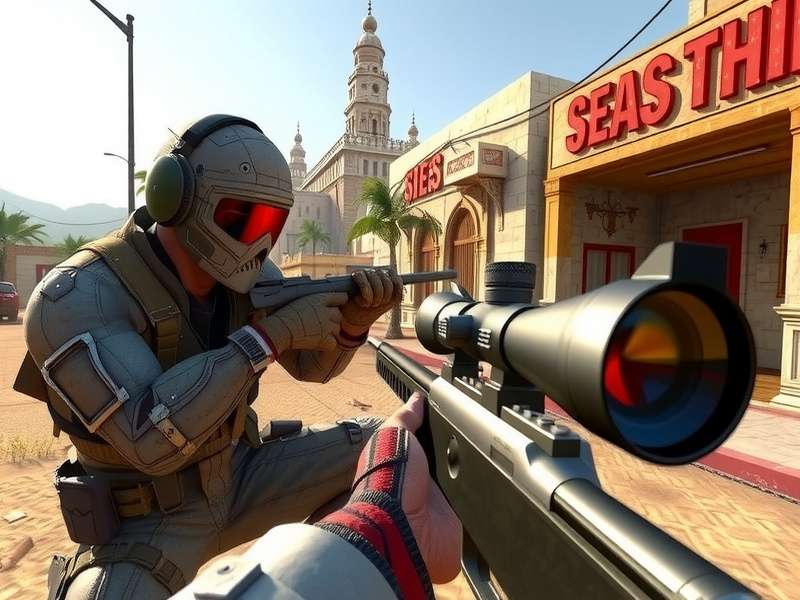 Sniper 3D Alpha Tickets Event Screen showcasing challenge modes