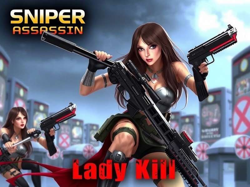Sniper 3D Assassin Lady Kill - Tactical sniper mission gameplay screenshot