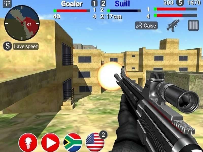 Sniper 3D Hack Mod APK — Unlimited Diamonds and Coins gameplay screenshot