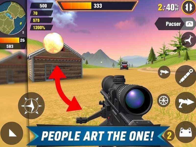 Sniper 3d Mod Apk Unlimited Everything – Hero Banner with weapons and unlimited rewards