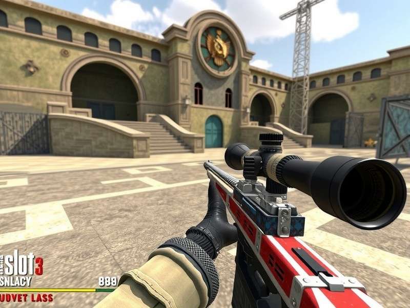 Save Editor Sniper 3D Online – Hero visual showing sniper scope and rewards
